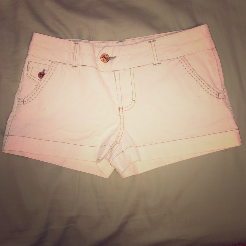 White Shorts